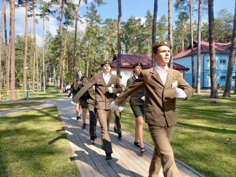 Областной слет отрядов юных друзей милиции 2021